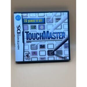 Nintendo DS TouchMaster Complete with Case Manuals Authentic